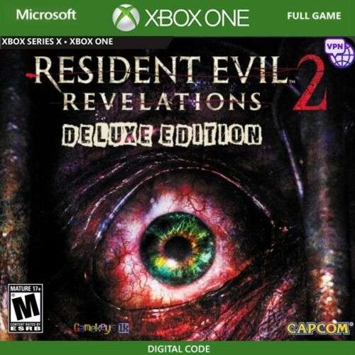Resident Evil Revelations 2 Deluxe Edition AR XBOX One CD Key - wymagany VPN