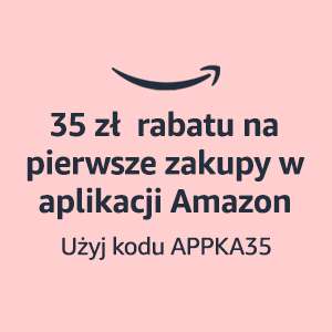35 zł zniżki na pierwszy zakup w aplikacji Amazon, MWZ 100 zł