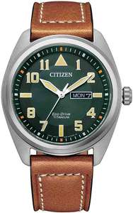 Citizen BM8560-11XE Eco-Drive zegarek męski, szafirowe szkło, pasek skóra, Ø 41 mm
