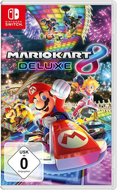 Mario Kart 8 Deluxe ( Nintendo Switch ) - Pudelko niemieckie
