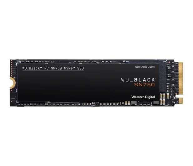 Dysk SSD WD 1TB M.2 PCIe NVMe Black SN750