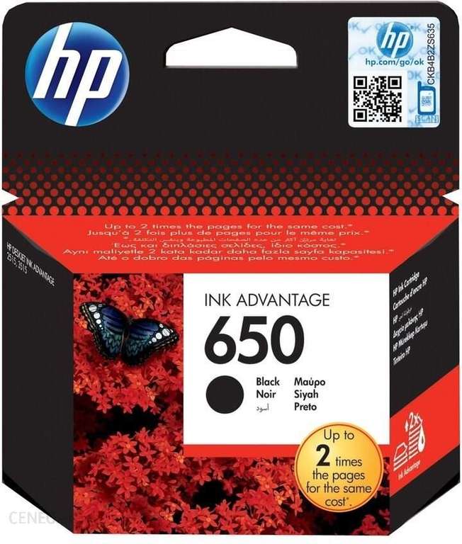 Tusz do drukarki HP 650BK 360str. (CZ101AE) czarny