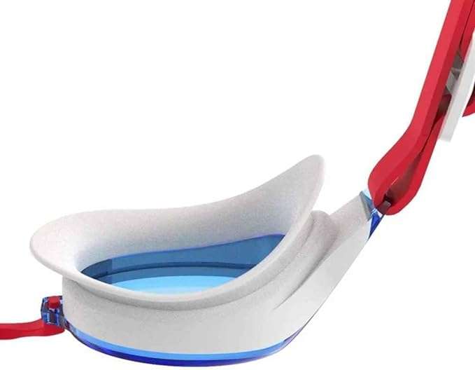 Okularki pływackie Speedo Hydropure dla dzieci Junior Niebieski/Czerwony. Sprzedaje oficjalny sklep Speedo. W tej samej cenie na Amazonie.