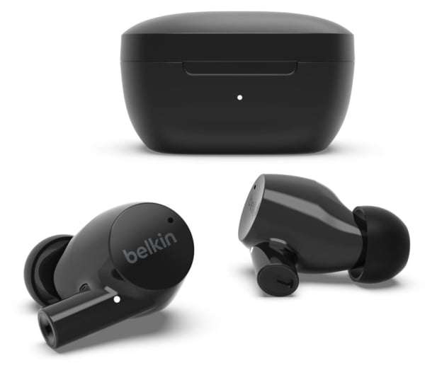Słuchawki bezprzewodowe Belkin SoundForm Rise (31h godzin pracy łącznej, odporne na pot i wodę – klasa IPX5, Bluetooth 5.2) @ x-kom