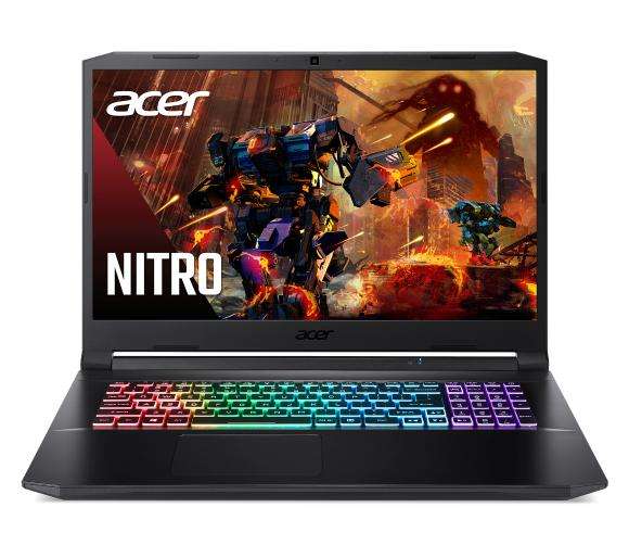 17,3" Laptop Acer Nitro 5 AN517, 144Hz, 16GB RAM-512GB, RTX3060, TDP 95