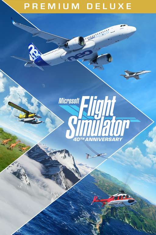 Microsoft Flight Simulator 40th Anniversary Edition Standard/Premium/Deluxe -40% XBOX/PC