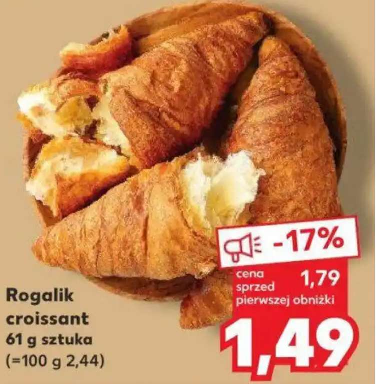 Rogalik Croissant 61g/szt.
