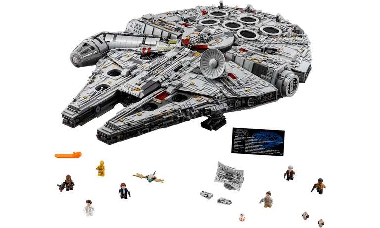 LEGO Star Wars 75192 Sokół Millennium (7541 elementów) @ Al.to