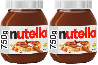 Nutella 2 x 750g, 8,42€. W opisie jeden słoik za €4.22 | Darmowa...
