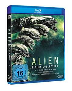 Blu-ray Alien Obcy Kolekcja 6 Filmów Angielski/Niemiecki