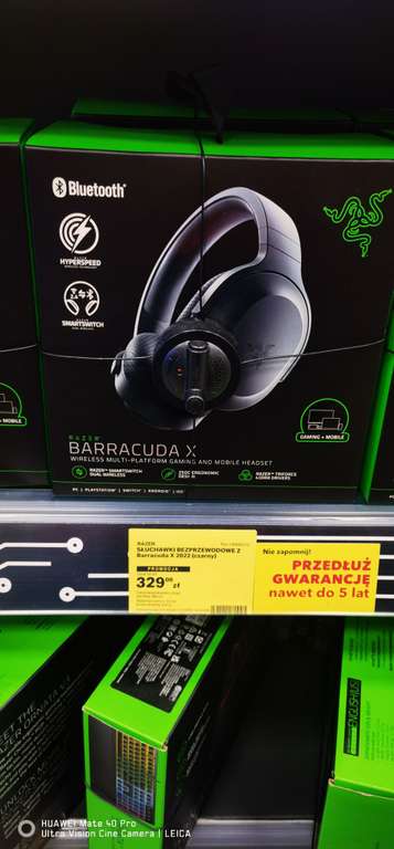 Słuchawki Gamingowe Razer Barracuda X 2022
