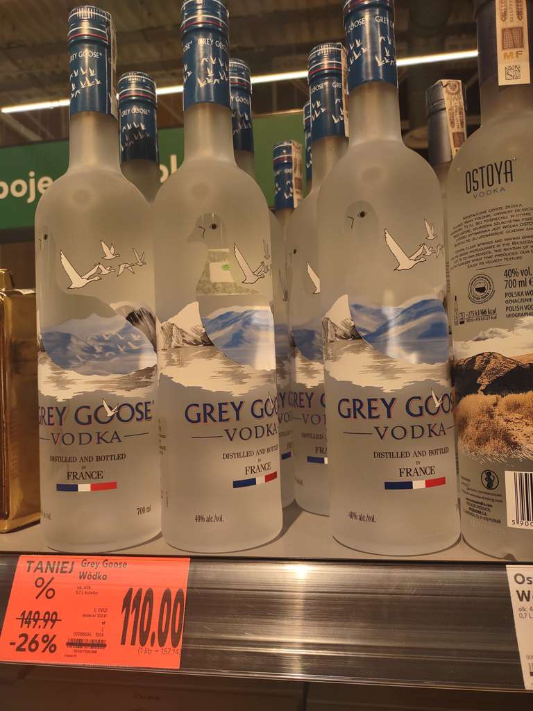 Wódka Grey Goose 0.7 L Kaufland