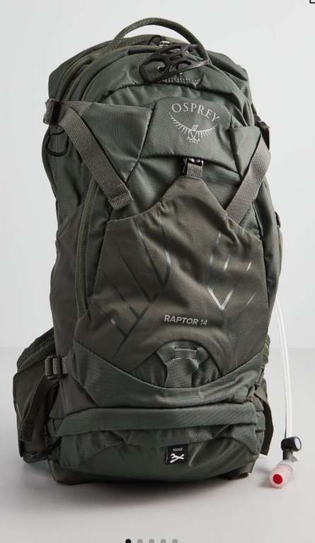 Plecak z bukłakiem - oliwkowy Osprey raptor 14