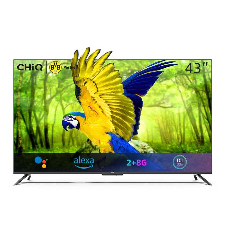 Telewizor LED VA CHiQ U43G7PF 43 " 4K UHD Android TV