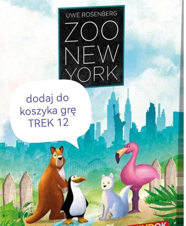 gra planszowa Zoo New York + Trek 12