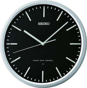 Zegar ścienny Seiko sterowany radiowo | Amazon