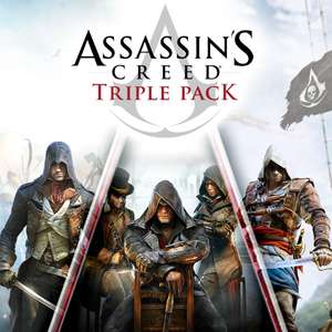 Assassin's Creed Triple Pack: Black Flag, Unity, Syndicate Xbox One, Series S/X z tureckiego sklepu