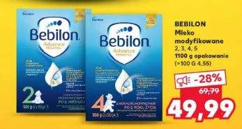 Bebilon 2, 3, 4, 5 Mleko modyfikowane 1100 g