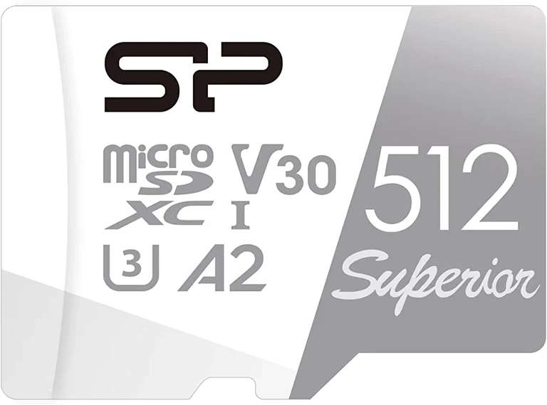 Karta pamięci 512GB Micro SDXC U3 V30 Silicon Power 109,10zł Amazon