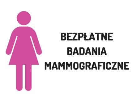 Bezpłatna mammografia LIPIEC 2022