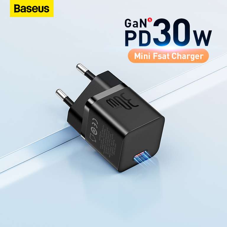Ładowarka USB C Baseus Fast Charge Mini - 20W - 12,95$