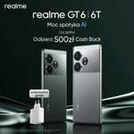 Smartfon Realme GT 6 / 6T 500zł cashback + ładowarka 120W gratis