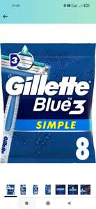 Golarki jednorazowe Gillette blue3 8szt