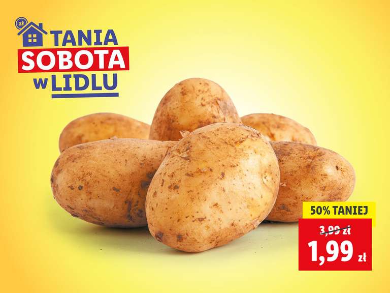 Ziemniaki wczesne 1.99zł/kg (Tania Sobota) - Lidl