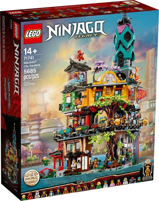 Lego Ninjago 71741 - Ogrody miasta Ninjago