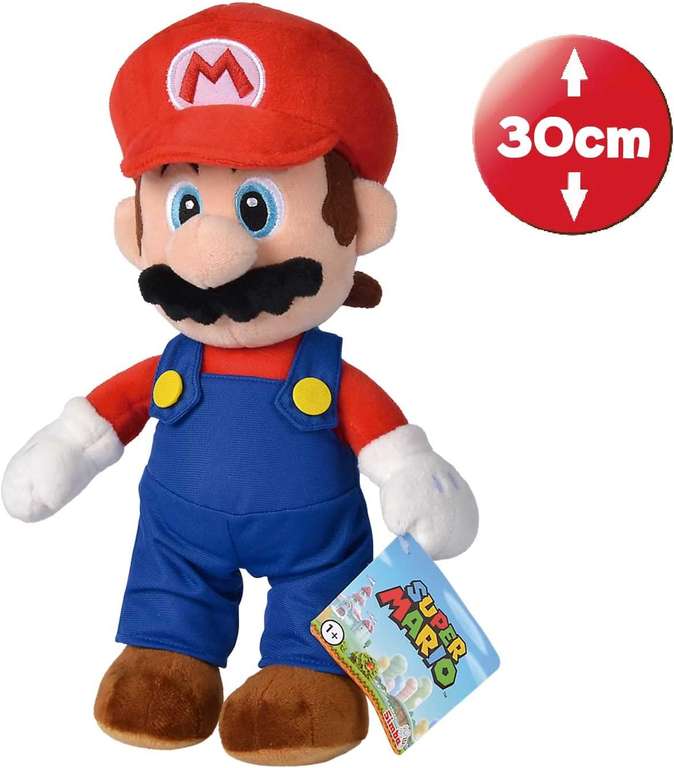 Simba 109231010 Nintendo Super Mario Maskotka pluszowa 30 cm