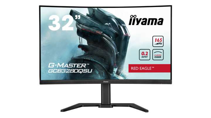 Monitor IIYAMA G-Master GCB3280QSU-B1 32" VA WQHD 165Hz 0,2ms 1500R