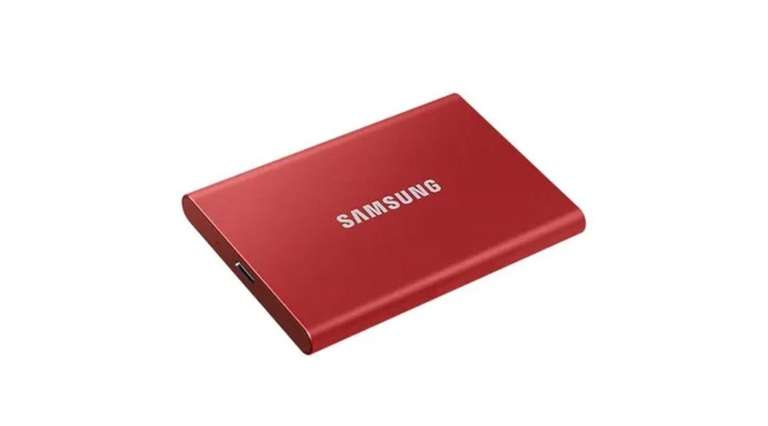 Dysk SSD SAMSUNG T7 USB 3.2 2TB Czerwony MU-PC2T0R/WW