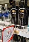 Wódka czysta Żubrówka Czarna 1L 40% i inny alkohol z rabatem na kasie 20% Auchan Gliwice