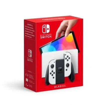 Konsola Nintendo Switch OLED biała