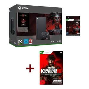 Konsola Xbox Series X - Diablo IV Bundle + Call of Duty Modern Warfare 3 One/Series X|S - Download Code €516,80