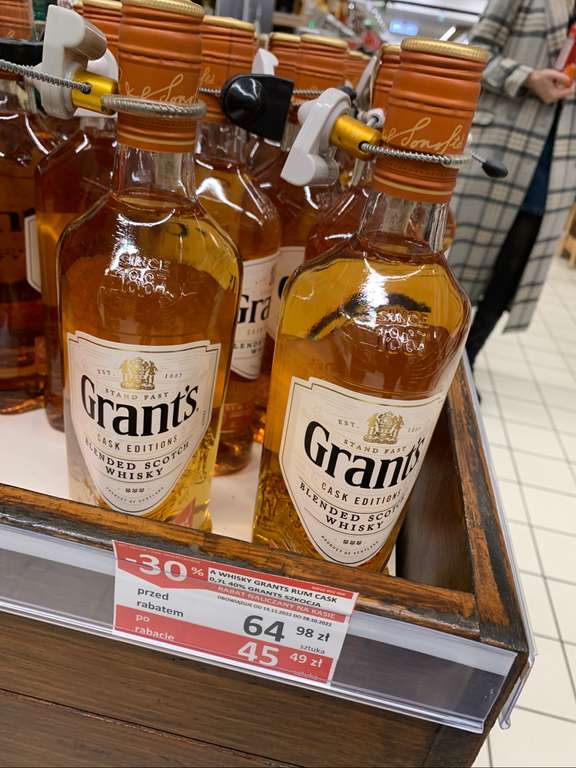 Whisky Grants Cask Editions 0.7 Auchan