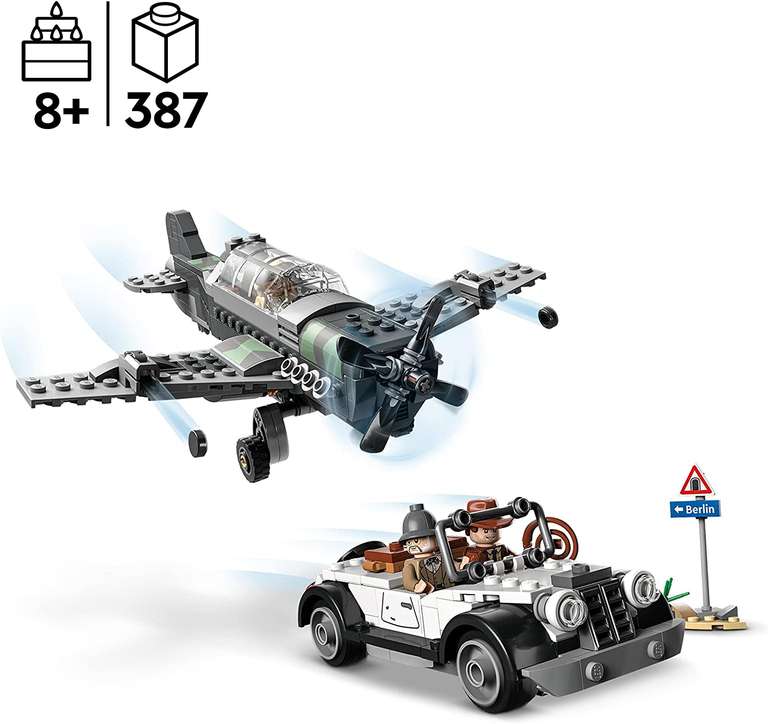 LEGO 77012 Indiana Jones - Pościg myśliwcem