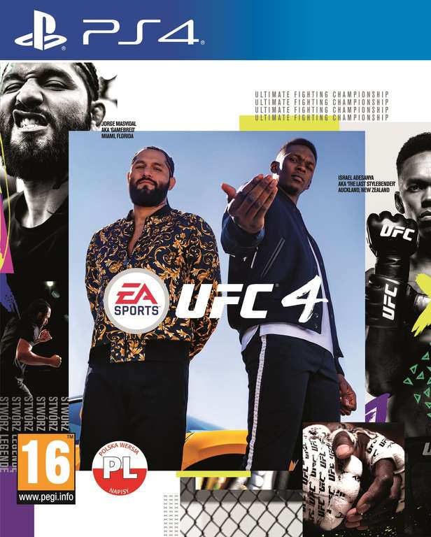 Gra UFC 4 Playstation 4