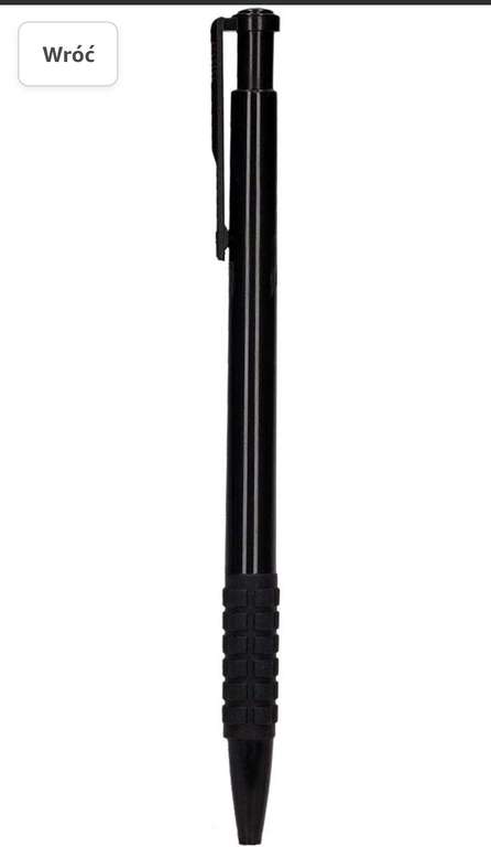 Długopis ciśnieniowy PM"Smart", 0,7 mm, czarny - opakowanie 50 sztuk