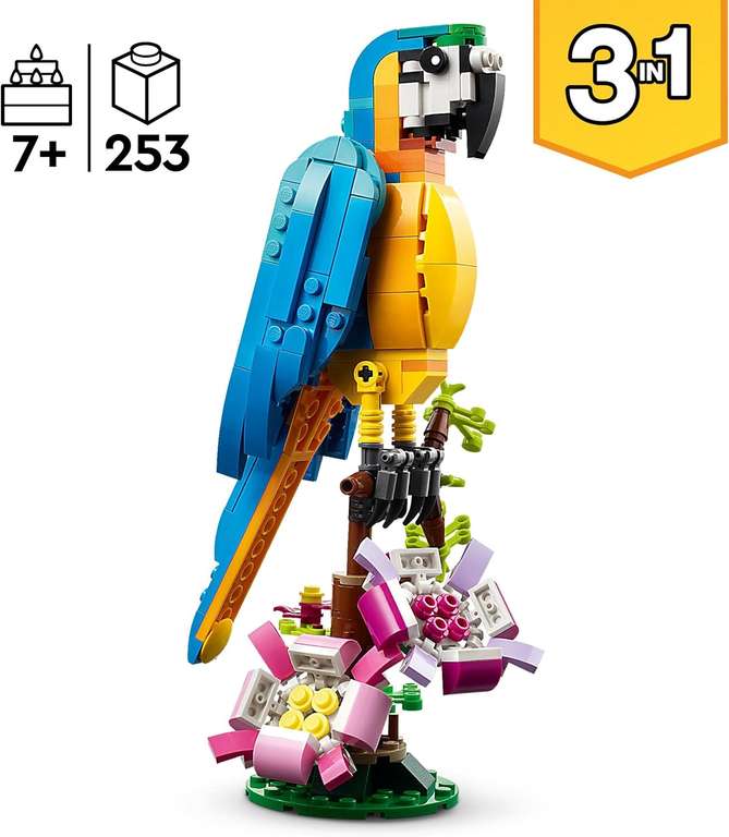 LEGO Creator 3 w 1 31136 Egzotyczna papuga