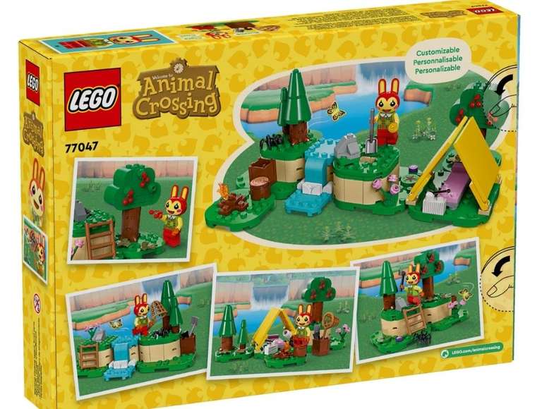 LEGO 77047 Animal Crossing - Zabawy na świeżym powietrzu Bunnie