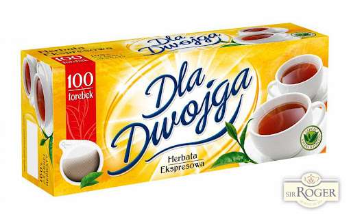 Herbata Dla Dwojga 100 torebek Lidl - Warszawa