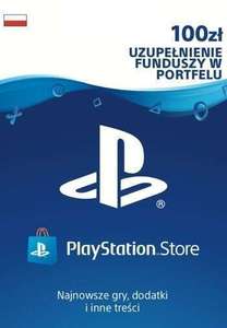 Doładowanie portfela PlayStation Store PL 100 zł