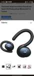 Słuchawki Soundcore Sport X10 Dokanałowe Bluetooth 5.2 Czarny