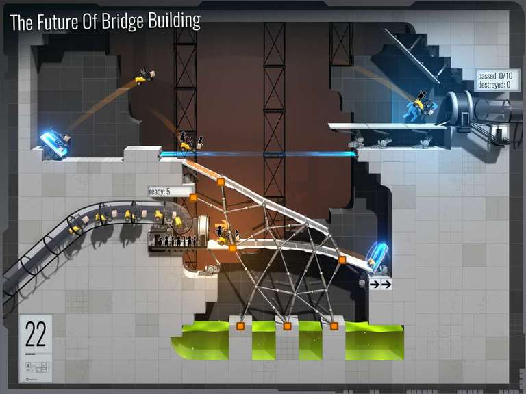 Bridge Constructor Portal @ iOS