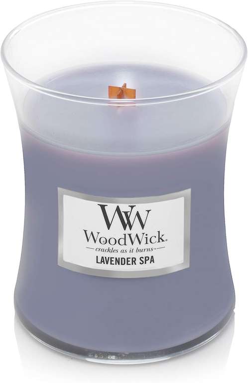 WoodWick średniej wielkości świeca Lavender Spa