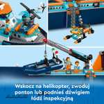 LEGO City 60368 Łódź badacza Arktyki | LEGO City 60377 Łódź do nurkowania badacza