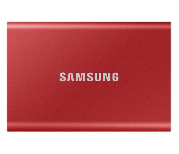 Dysk przenośny Samsung Portable SSD T7 500GB USB 3.2 Gen. 2 Czerwony
