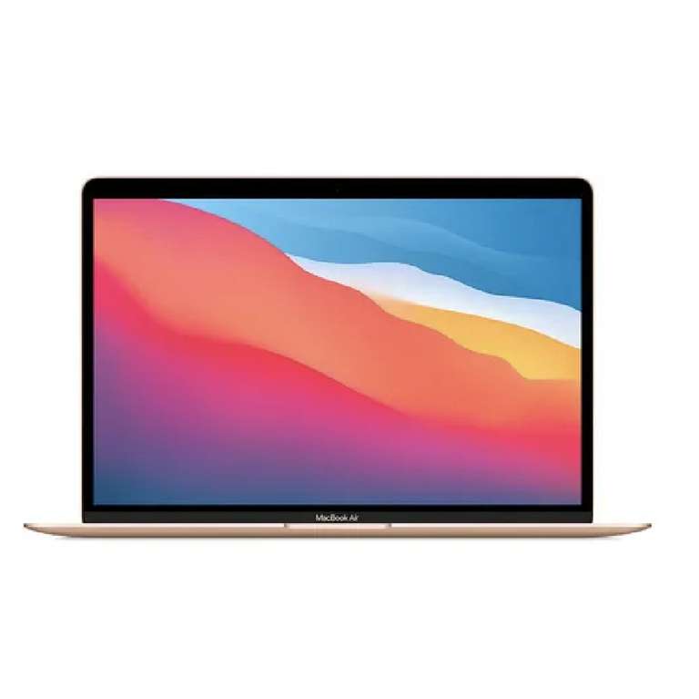 Apple MacBook Air M1 13,3" Apple M1 - 8GB RAM - 256GB Dysk - macOS (złoty) US