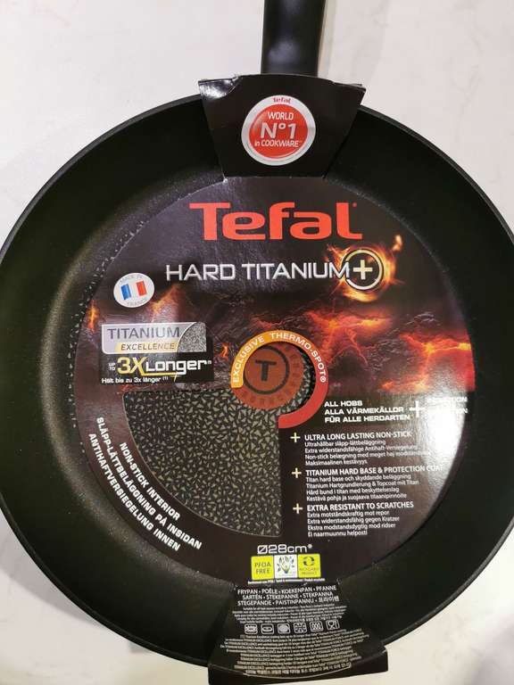Kaufland Patelnia Tefal Hard Titanium+ 28cm